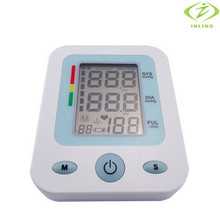 Portable household health monitors for health care Upper Arm Blood Pressure Monitor medidor de pressao arterial