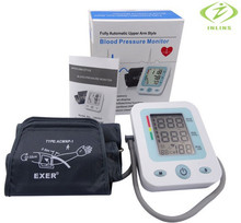 Portable household health monitors for health care Upper Arm Blood Pressure Monitor medidor de pressao arterial