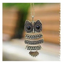 Free Shipping The tan owl necklace necklace 2014 hot necklace gift for Christmas/wedding The European and American style