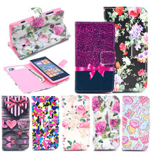 Paris Eiffel Romantic Flowers Wallet Case For Nokia Lumia 520 N520 Stand Flip PU Leather Cell