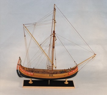 ship model building kit: the Turkish Marmara Trade Boat, for hobby ...
