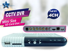 SD DVR 4ch full D1 Standalone Network H 264 smartphone surveillance Security MINI DVR SD SUPPORT