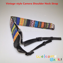 Photo Studio Accessories Vintage-style Camera Shoulder Neck Strap Belt For Nik/n Can/n DSLR