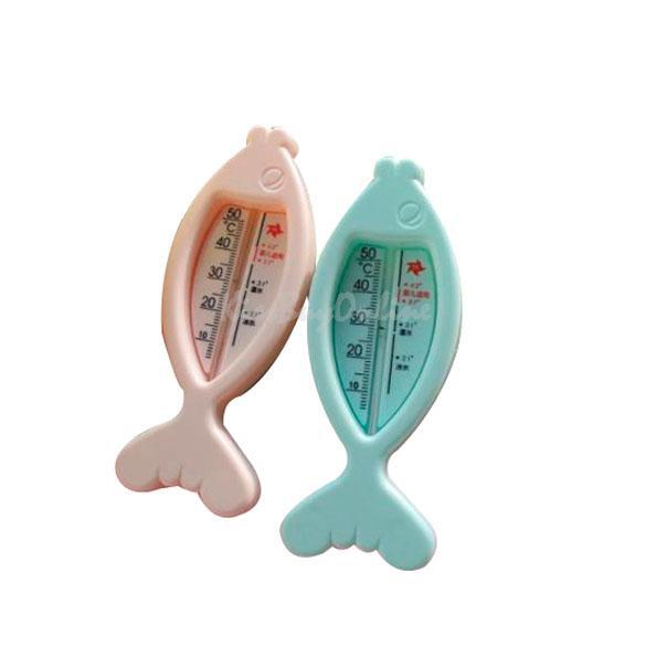 Floating Lovely Fish Baby Water Thermometer Plastic Float Baby Bath Toy Thermometer Tub Water Sensor Thermometer