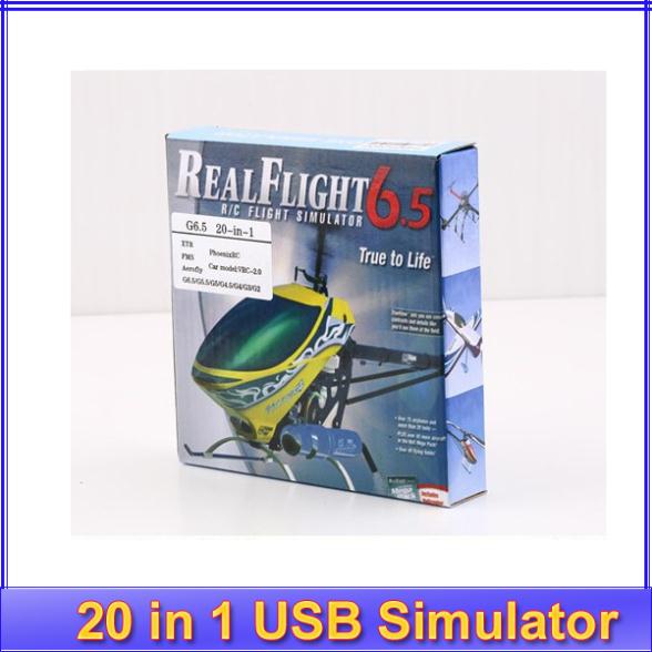 Newest 20 in 1 USB Simulator Cable for RC Realflight G6.5/G5.5 G5 G4.5 Phoenix, 12 in1 simulator upgraded, G6+free shipping