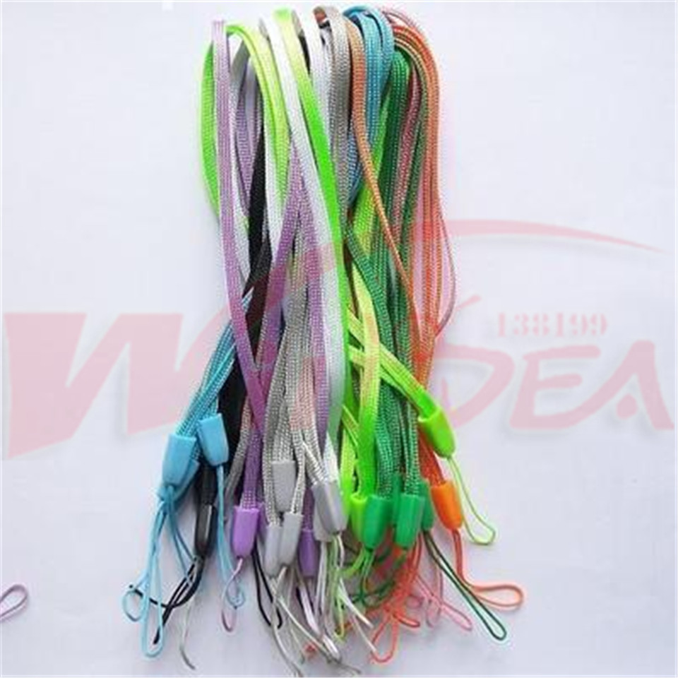 50 pcs new fashion Many Color U disk MP3 MP4 hang rope chain Mobile Phone Accessories