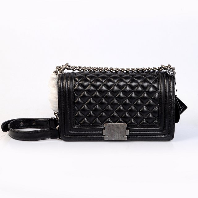 Luxury Brand COCO Paris CC Bag Leboy Women Genuine Leather Messenger Bag Sheepskin Handbag Middle Size