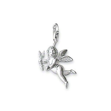 Free Fast Shipping Wholesale Fashion 925 Silver Charm Pendants Cupid 925 silver pendants charms Fit TMS