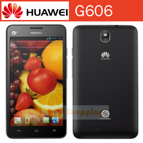 Original Huawei G606 Cell Phone 5 0inch Screen 3G TD SCDMA Smart Phone Single Sim Card