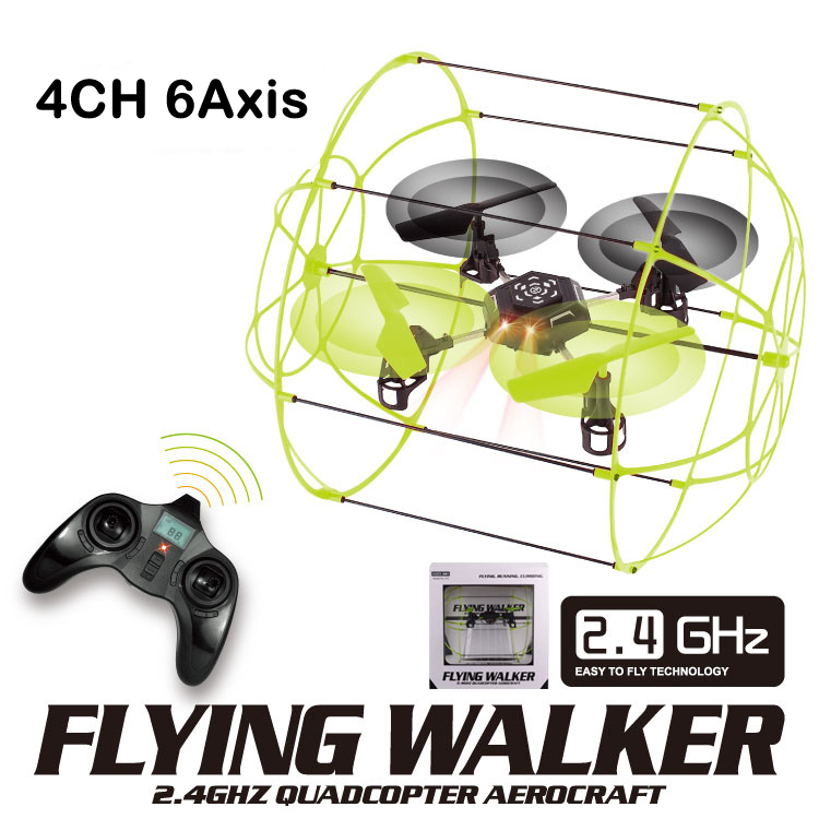 Brandisse walker sky matrice h1306 1306 4 quadcopter ch rc mur d