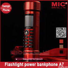 Bar mobile power super big battery capacity unlocked small cartoon Dual SIM card flashlight special cell mobile phone P172