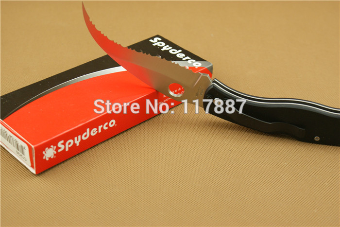 Купить Новый стиль spyderco c12gs гражданских g-10 лезвие Керамбит ...