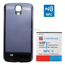 Link Dream High Quality 6000mAh Mobile Phone Battery with NFC & Cover Back Door for Samsung Galaxy S IV / i9500 (B600BC)