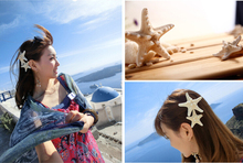 1pc Womens Girls Sweet Nice Starfish Beach Sea Star Hairpin Hair Clip Xmas Gift