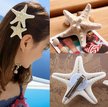 1pc Womens Girls Sweet Nice Starfish Beach Sea Star Hairpin Hair Clip Xmas Gift