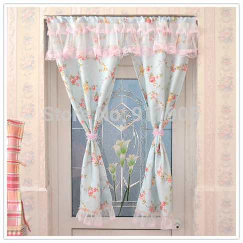 vintage floral curtains