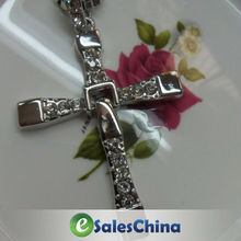 Free shipping men jewelry gifts The Fast and the Furious Toretto cross necklace fashion long necklaces