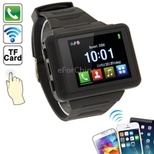 ZF03 White 1 77 inch Watch Mobile Phone with JAVA Bluetooth Function 