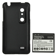 3500mAh Replacement Mobile Phone Battery & Cover Back Door for LG P920 / Optimus 3D / P925 / Thrill 4G