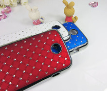 Rhinestone case for lenovo A760 moblie phone Protective sets Diamond cell cases cover shell free shipping