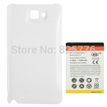 New Arrival 5200mAh Replacement Mobile Phone Battery & White Cover Back Door for Samsung Galaxy Note / i9220