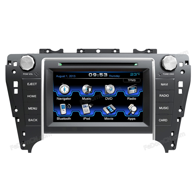 dvd car audio navigation system toyota #7