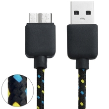 Micro USB 3.0 Data Charging Sync Cable for Samsung Galaxy Note 3 Galaxy S5 Length: 3m Free Shipijng