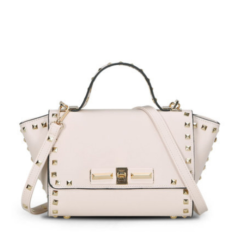 2014 Hot New Style Fashion Women s Handbag Satchel Shoulder PU leather cross pattern Rivet bats