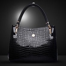 Women’s crocodile handbag 2014 Hot selling leather Tassel Bag Shoulder Bag Vintage Alligator Handbag brand messenger bag LY408
