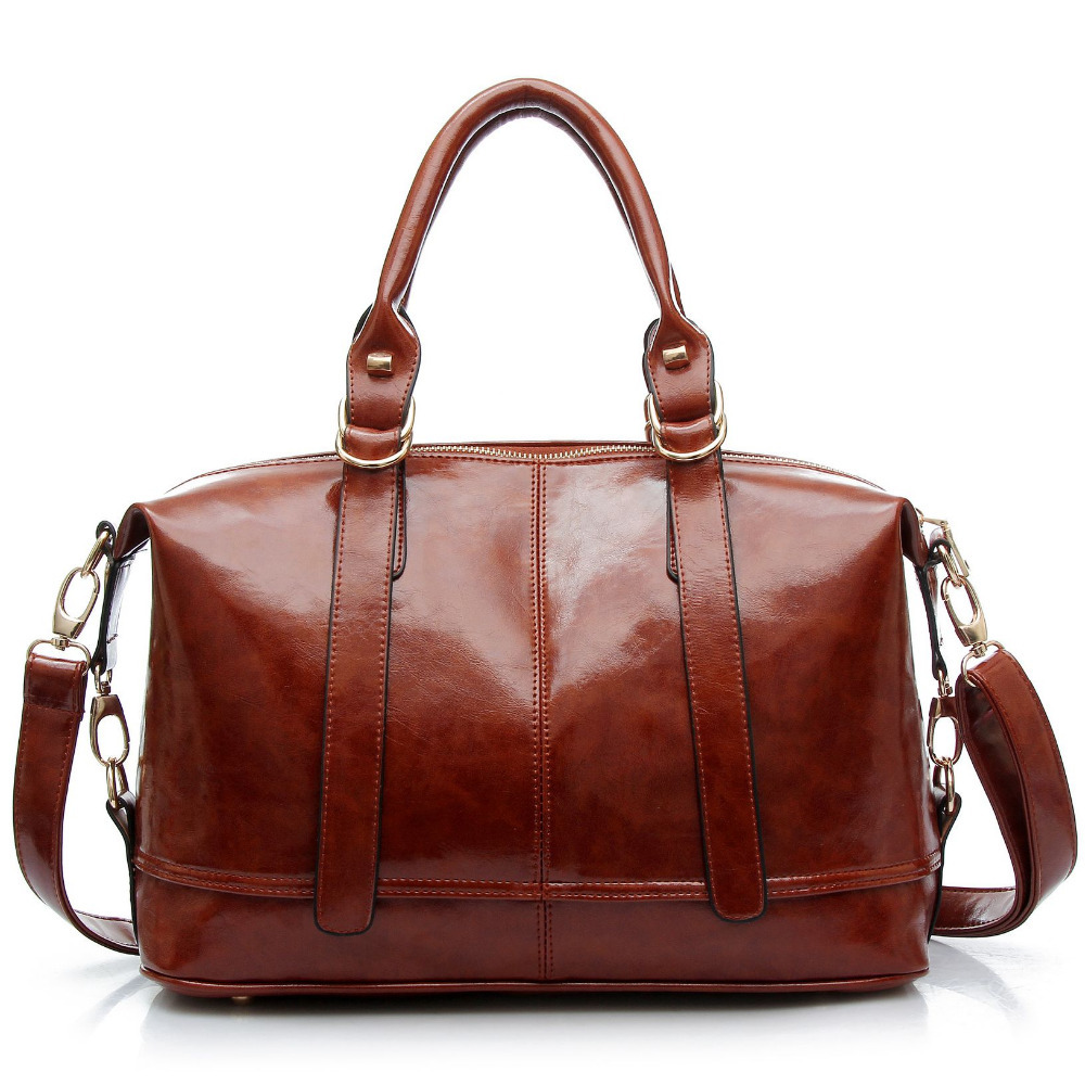 Fashion Shoulder Bags 2014 New High Quality Women Leather Handbags Designers Brand Bag Vintage Lady Casual