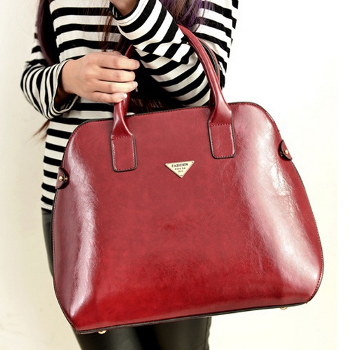 Women leather handbag hot selling 2014 fashion shell bag classic water ripple series handbag tote bags