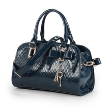 2014 Hot New Style Fashion Women’s Handbag charms pendants Handbag shoulder bags messenger hasp Alligator Pattern bags B015