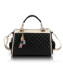 2014 Hot New Style Fashion Women’s Handbag charms pendants Handbag shoulder bags messenger hasp candy color bags B017