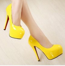 2014 Spring Summer brand New arrive pumps women’s Sexy high-heeled shoes thin heel ultra high high-heeled platform pumps TH037