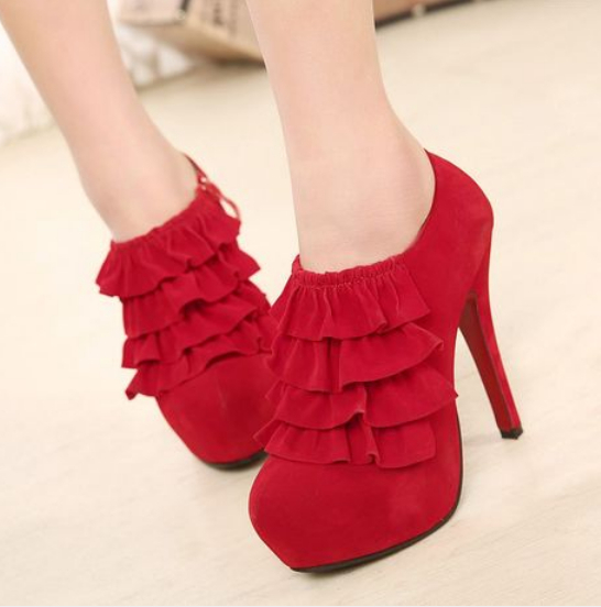2014 Spring Summer brand New arrive pumps women s Sexy high heeled shoes Sweet princess thin