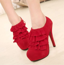 2014 Spring Summer brand New arrive pumps women’s Sexy high-heeled shoes Sweet princess thin heel high-heeled wedding shoe TH180