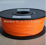 PLA 1.75mm 3d printer filament 1kg/spool ORANGE plastic Consumables Material for MakerBot/RepRap/UP/Mendel