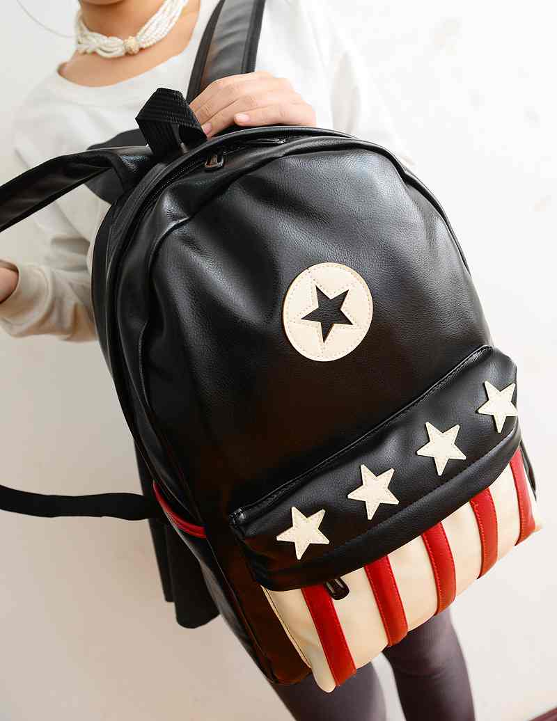 star color cool boys and girls junior high school students school bags ...
