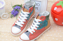 Spring 2014 women’s making high help with han edition flat shoes casual shoes