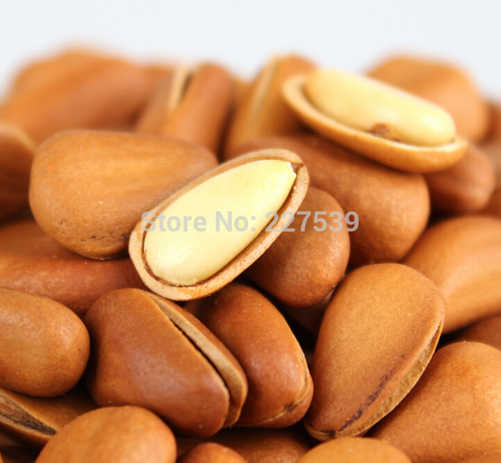 Dried fruit nut nuts snacks pine nut moisturize the skin healthy snacks food 100g free shipping