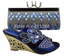 Latest Design Italian fashion style shoe and bag matching set at wholesale and retail price with free shipping by DHL
