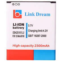 EB425161LU Link Dream High Quality 2300mAh Replacement Mobile Phone Battery for Samsung Galaxy S3 III Mini / i8190/ i8160