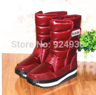 Free shipping New 2014 Thick Wool Boots In Cotton Shoes Women Boots To Keep Warm Snow