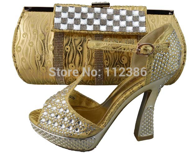 T Strap shoe and bag matching set at wholesale and retail price with free shipping in