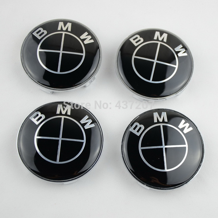 Bmw black wheel caps #4