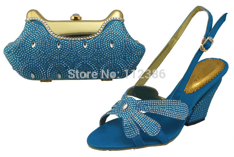 Dress shoe and bag in Italian fashion design at wholesale price African shoe and bag with