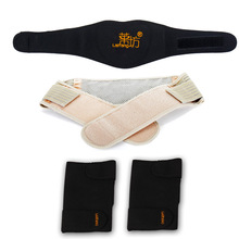 Energy thermal waist support kneepad neck piece set winter thermal gift box set