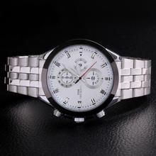 Watch luxury men genuine quartz jewelry Japan movement stainless steel alloy watchmen wristwatches