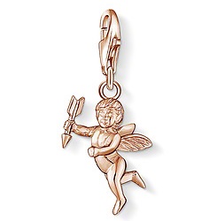 Cupid Charm with lobster clasp fit thomas DIY Style handmade silver necklaces Bracelets jewelry 0991 415
