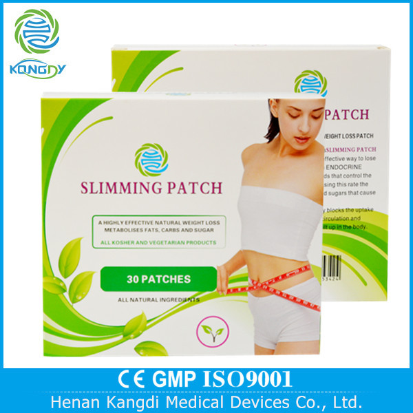 90 pcs lot 100 pure herbal weight loss products Slim Navel Stick Slim Patch Magnetic Weight